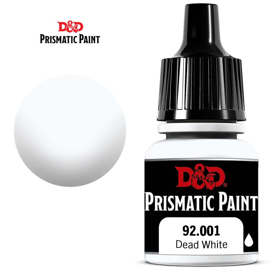 DUNGEONS AND DRAGONS: PRISMATIC PAINT: DEAD WHITE (92.001)