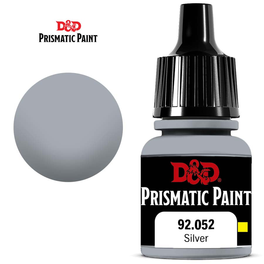 DUNGEONS AND DRAGONS: PRISMATIC PAINT: SILVER (METALLIC) (92.052)