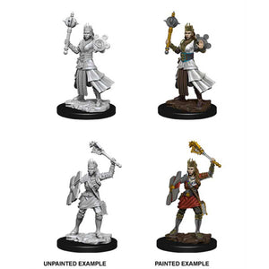 DUNGEONS AND DRAGONS: NOLZUR'S MARVELOUS UNPAINTED MINIATURES -W8-FEMALE HUMAN CLERIC
