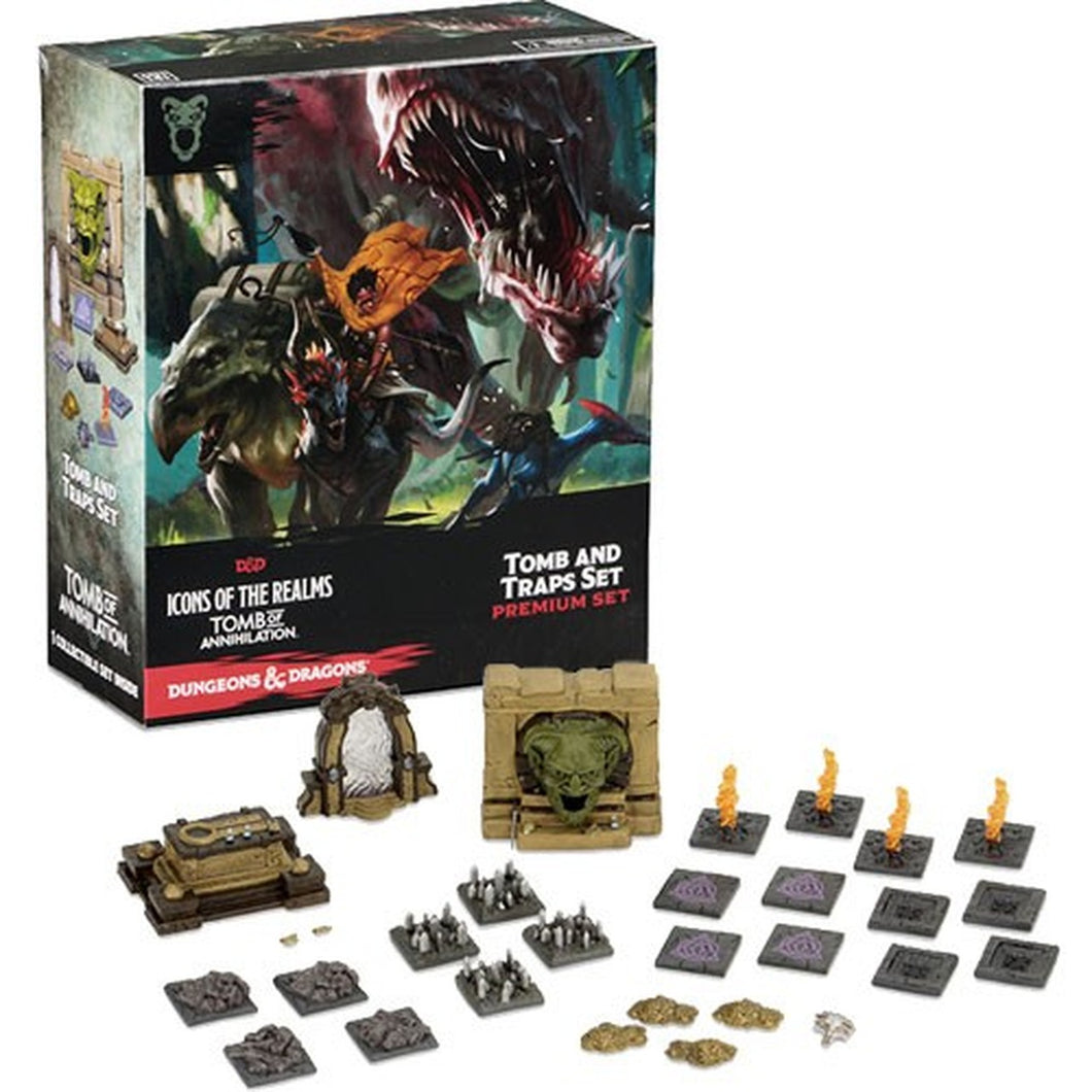 DUNGEONS AND DRAGONS: MINIATURES ICONS OF THE REALMS - SET #7 CASE INCENTIVE TOMB OF ANNIHILATION
