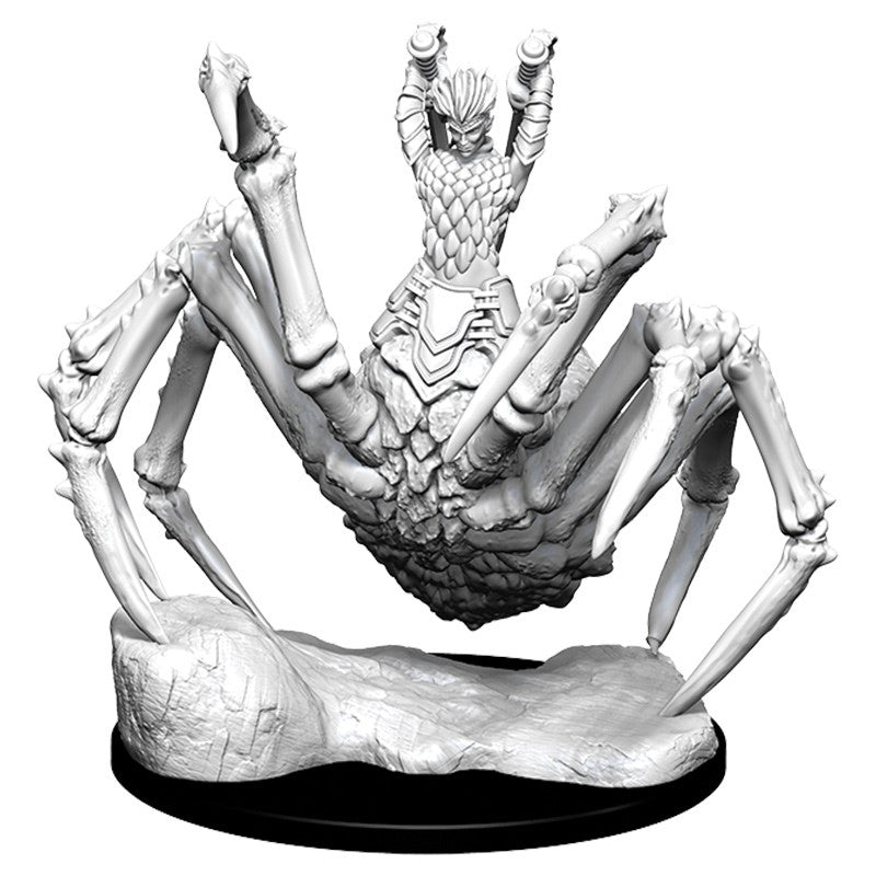 DUNGEONS AND DRAGONS: NOLZUR'S MARVELOUS UNPAINTED MINIATURES -W10-DRIDER