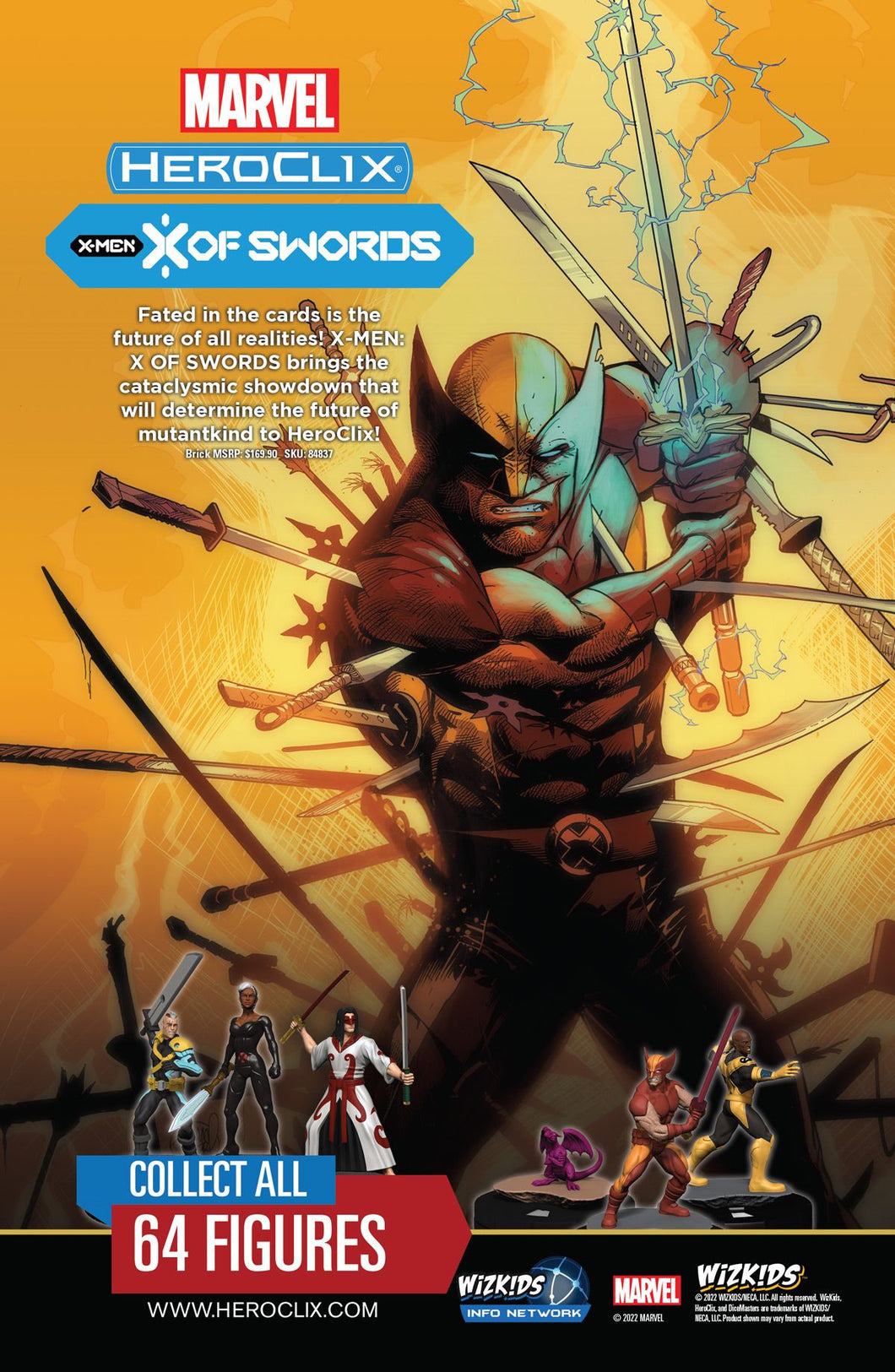 Marvel HeroClix: X-men X of Swords Booster Pack